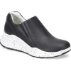 Align By NurseMates Footwear | Non-Slip Healthcare*Women's Luna Leather Slip On Black
