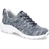 Align By NurseMates Footwear | Non-Slip Healthcare*Women's Tabor Navy Woven Athletic Knit Oxford Navy / Denim
