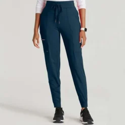 Barco One Performance Scrub Pants*Knit Women's Cargo Pro Jogger Scrub Pant