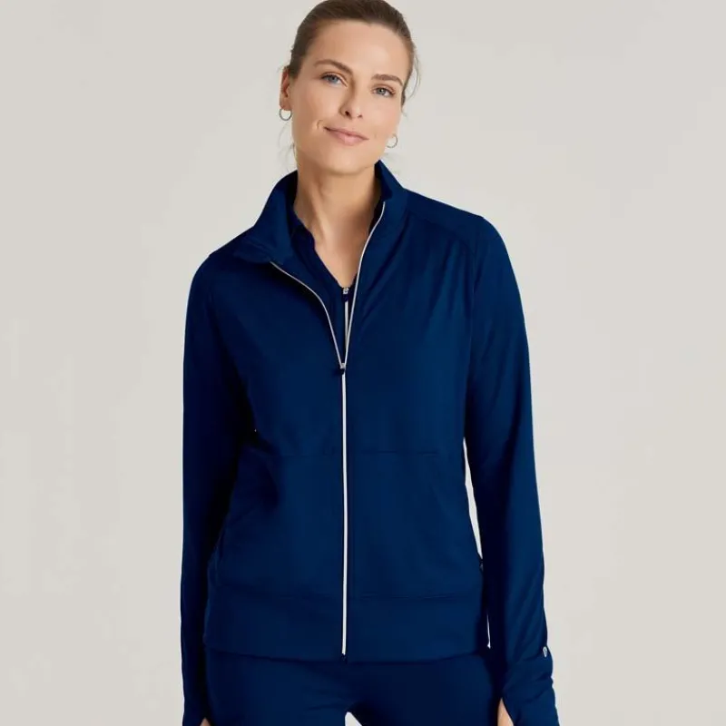 Barco One Lab Coats & Jackets*Women's Arena Knit Warm-Up Scrub Jacket