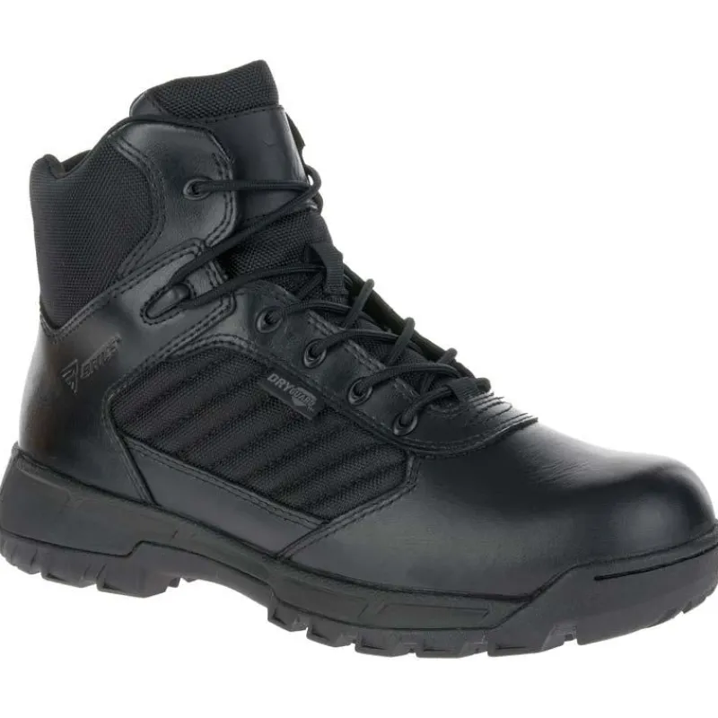 Bates Non-Slip Boots | Tactical*Men's Mid Tactical Sport 2 Dryguard Waterproof Boot Black