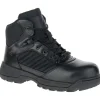 Bates Non-Slip Boots | Non-Steel Safety Toe*Women's Mid Tactical Sport 2 Composite Toe Boot Black