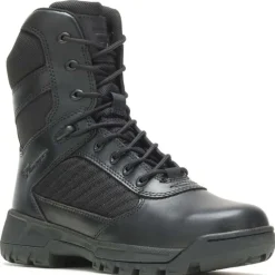 Bates Non-Slip Boots | Tactical*Women's Tall Tactical Sport 2 Side Zip Boot Black