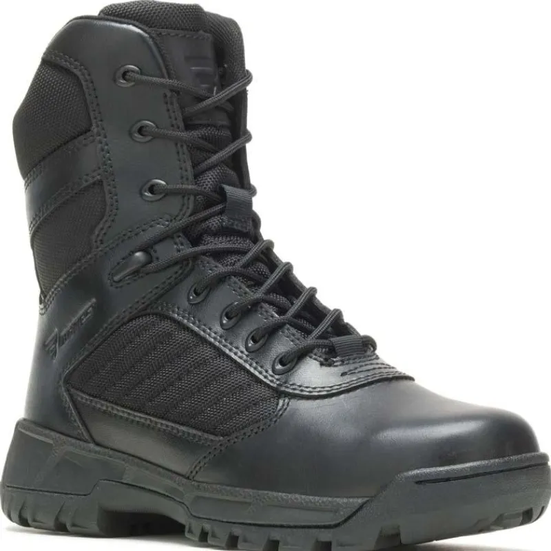 Bates Non-Slip Boots | Tactical*Women's Tall Tactical Sport 2 Side Zip Boot Black