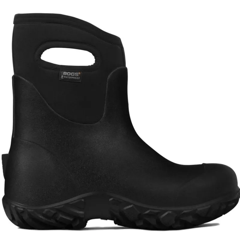 Bogs Rubber Boots | Non-Slip Boots*Men's Workman Mid Waterproof Insulated Rubber Boot Black