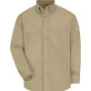 Bulwark Flame Resistant Shirts | Work Shirts*Men's Excel FR Flame Resistant Long Sleeve Dress Uniform Shirts