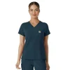 Carhartt Cross-Flex Scrub Tops*Carhartt Force Cross-Flex Women's V-Neck Tuck-In Scrub Top