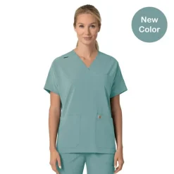 Carhartt Cross-Flex Scrub Tops*Carhartt Force Cross-Flex Women's Oversized V-Neck Scrub Top