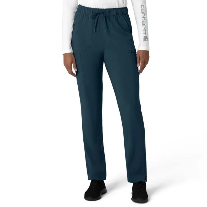 Carhartt Cross-Flex Scrub Pants*Carhartt Force Cross-Flex Women's Cargo Straight Leg Scrub Pant