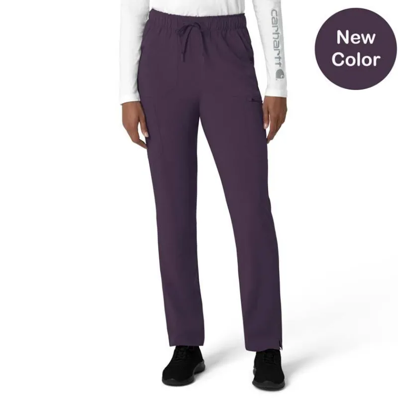 Carhartt Cross-Flex Scrub Pants*Carhartt Force Cross-Flex Women's Cargo Straight Leg Scrub Pant