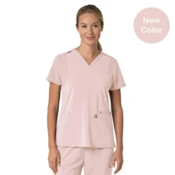 Carhartt Cross-Flex Scrub Tops*Carhartt Force Cross-Flex Women's Flex Panel Scrub Top