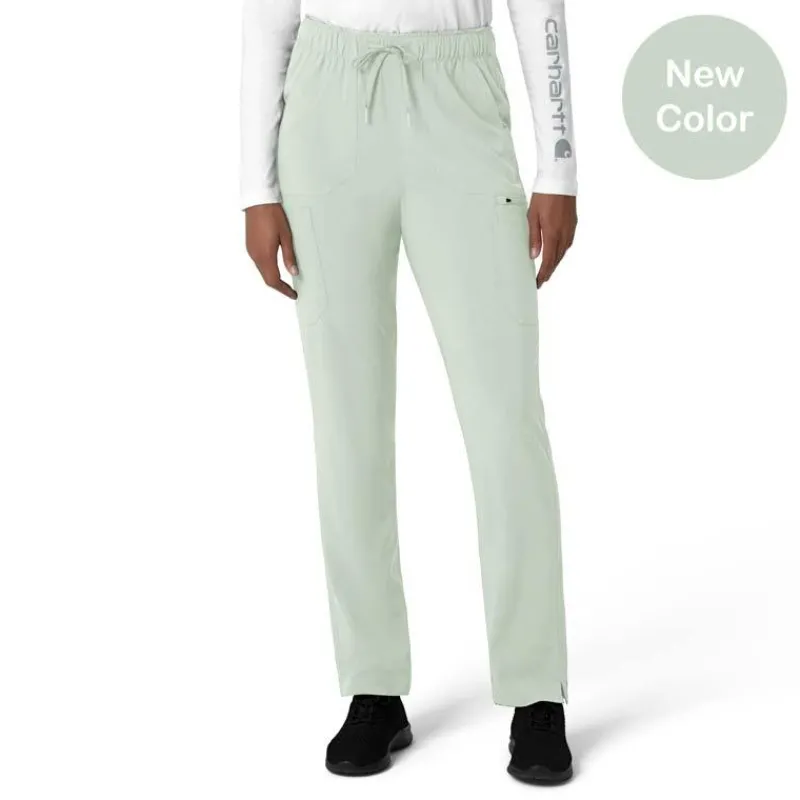 Carhartt Cross-Flex Scrub Pants*Carhartt Force Cross-Flex Women's Cargo Straight Leg Scrub Pant