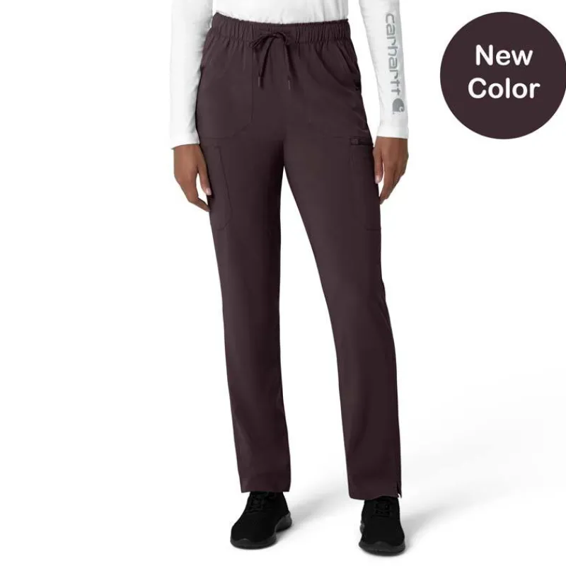 Carhartt Cross-Flex Scrub Pants*Carhartt Force Cross-Flex Women's Cargo Straight Leg Scrub Pant