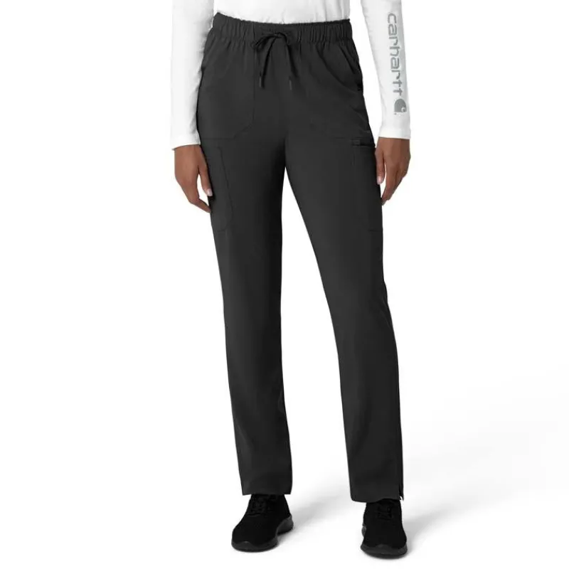 Carhartt Cross-Flex Scrub Pants*Carhartt Force Cross-Flex Women's Cargo Straight Leg Scrub Pant