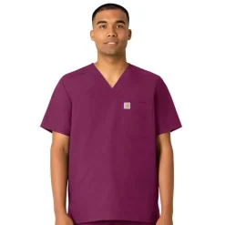 Carhartt Force Essentials Scrub Tops*Men's V-Neck Scrub Top