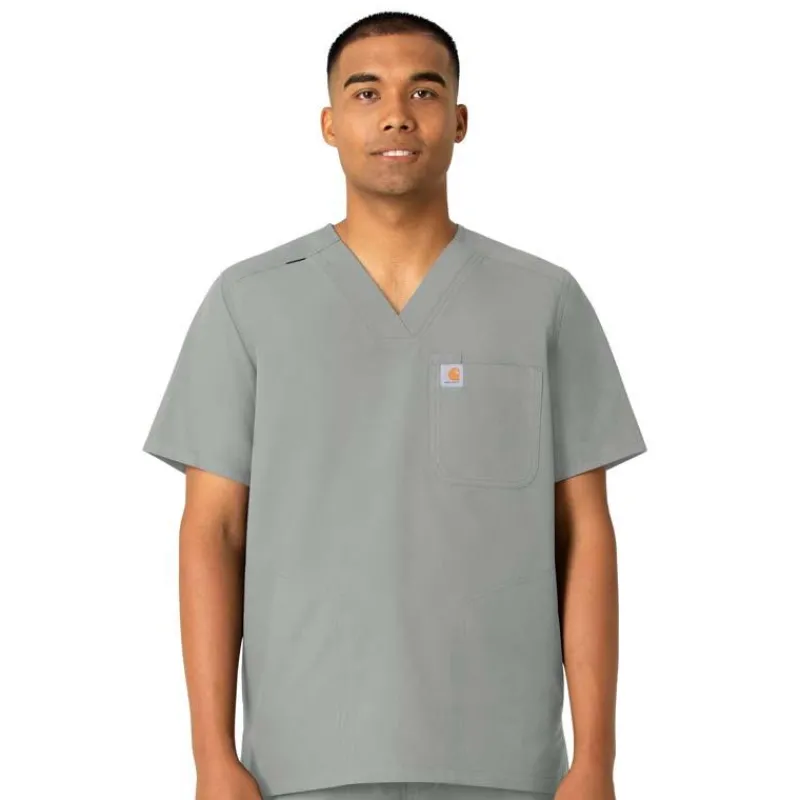 Carhartt Force Essentials Scrub Tops*Men's V-Neck Scrub Top