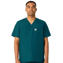 Carhartt Force Essentials Scrub Tops*Men's V-Neck Scrub Top