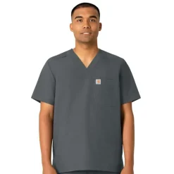 Carhartt Force Essentials Scrub Tops*Men's V-Neck Scrub Top