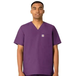 Carhartt Force Essentials Scrub Tops*Men's V-Neck Scrub Top