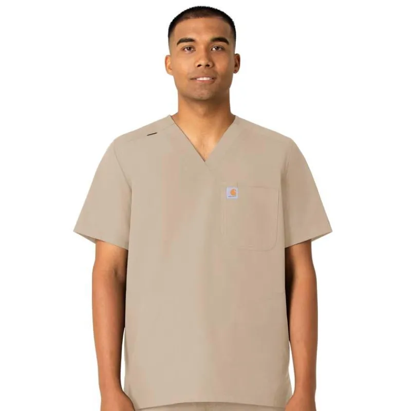 Carhartt Force Essentials Scrub Tops*Men's V-Neck Scrub Top