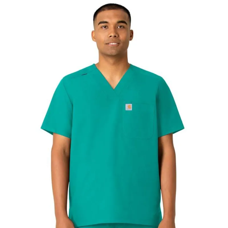 Carhartt Force Essentials Scrub Tops*Men's V-Neck Scrub Top