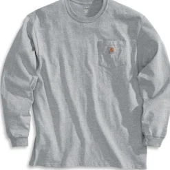 Carhartt T-Shirts*Long Sleeve Pocket T-Shirt