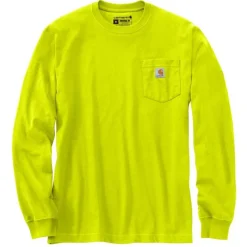 Carhartt T-Shirts*Long Sleeve Pocket T-Shirt