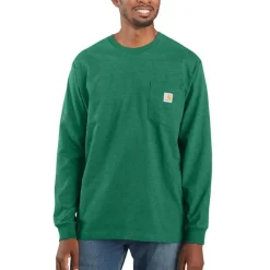 Carhartt T-Shirts*Long Sleeve Pocket T-Shirt