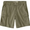 Carhartt Shorts*Men's 9" Rugged Flex Relaxed Fit Canvas Cargo Work Short