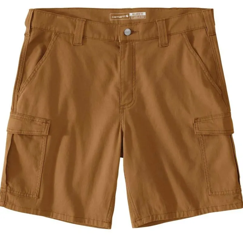 Carhartt Shorts*Men's 9" Rugged Flex Relaxed Fit Canvas Cargo Work Short