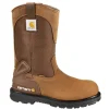 Carhartt Non-Slip Boots | Wellington*Men's 11" Waterproof Soft Toe Wellington Boot Bison