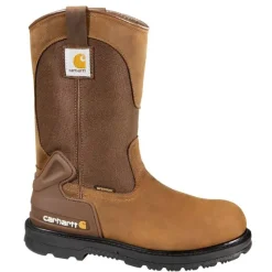 Carhartt Non-Slip Boots | Wellington*Men's 11" Waterproof Soft Toe Wellington Boot Bison