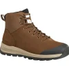 Carhartt Non-Slip Boots | Hiking*Men's 5" Waterproof Alloy Toe Brown Hiker Boot Dark Brown Nubuck