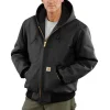 Carhartt Jackets*Men's Firm Duck Insulated Flannel Lined Active Jac