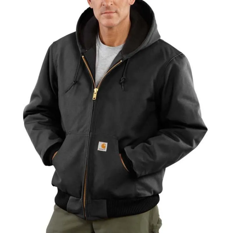 Carhartt Jackets*Men's Firm Duck Insulated Flannel Lined Active Jac