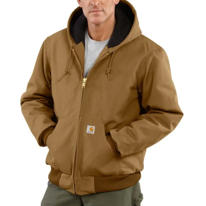 Carhartt Jackets*Men's Firm Duck Insulated Flannel Lined Active Jac