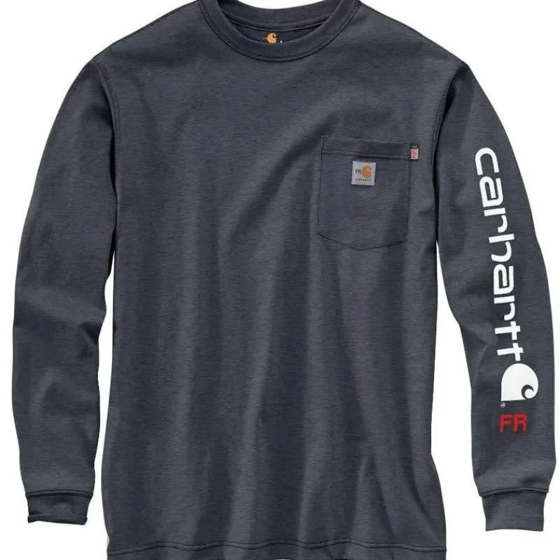 Carhartt Flame Resistant Shirts | T-Shirts*Men's Force Fire Resistant Midweight Graphic T-shirt