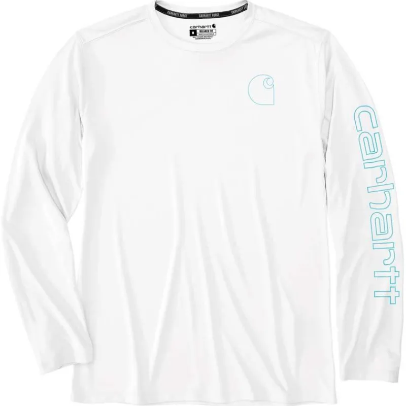 Carhartt T-Shirts*Men's Force Sun Defender Lightweight Logo Graphic T-Shirt