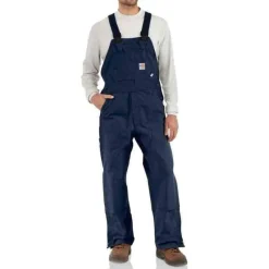 Carhartt Flame Resistant Bibs & Coveralls | Bib Overalls*Mens FR Unlined Duck Bib Overall