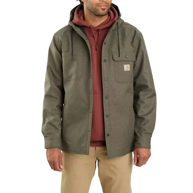 Carhartt Jackets*Men's Heavyweight Rain Defender Hooded Shirt Jac