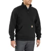 Carhartt Sweatshirts*Men's Midweight Quarter-Zip Mock-Neck Sweatshirt