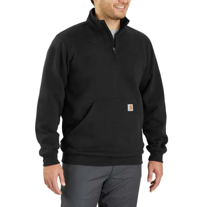 Carhartt Sweatshirts*Men's Midweight Quarter-Zip Mock-Neck Sweatshirt