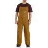 Carhartt Bib Overalls*Men's Quilt-Lined Washed Duck Bib Overalls