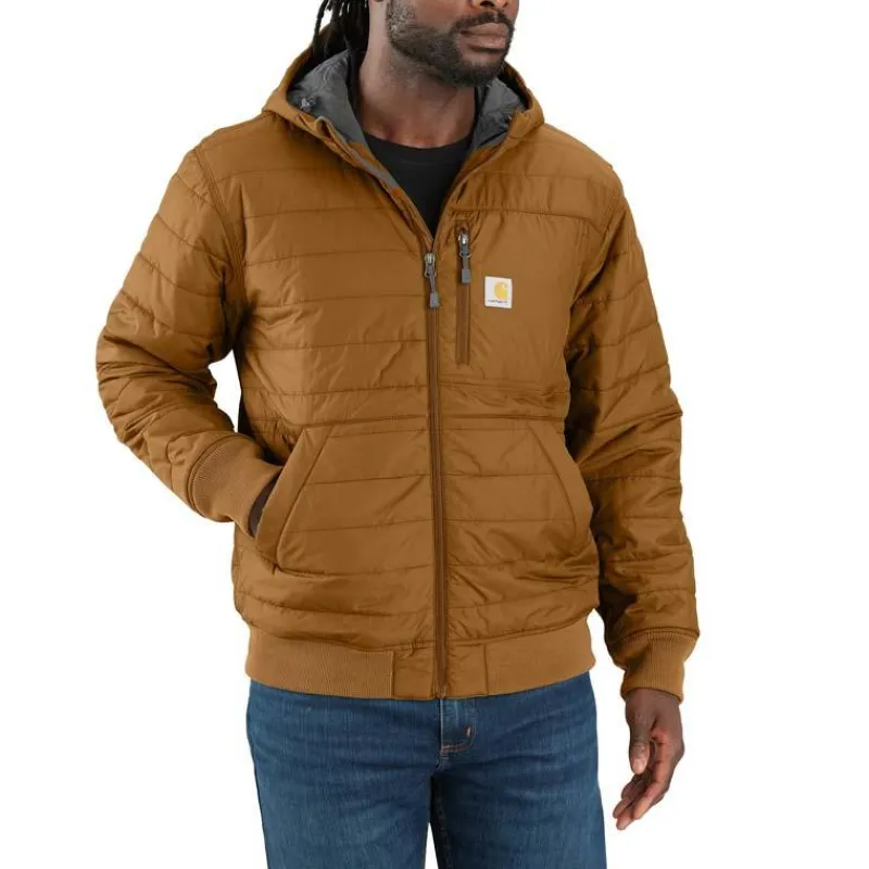 Carhartt Jackets*Men's Rain Defender Relaxed Fit Lightweight Insulated Hooded Jacket