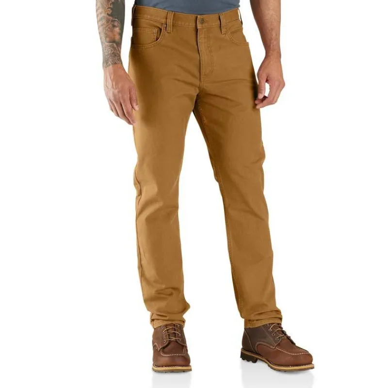 Carhartt Jeans*Men's Rugged Flex Slim fit Duck 5-Pocket Tapered Work Pant
