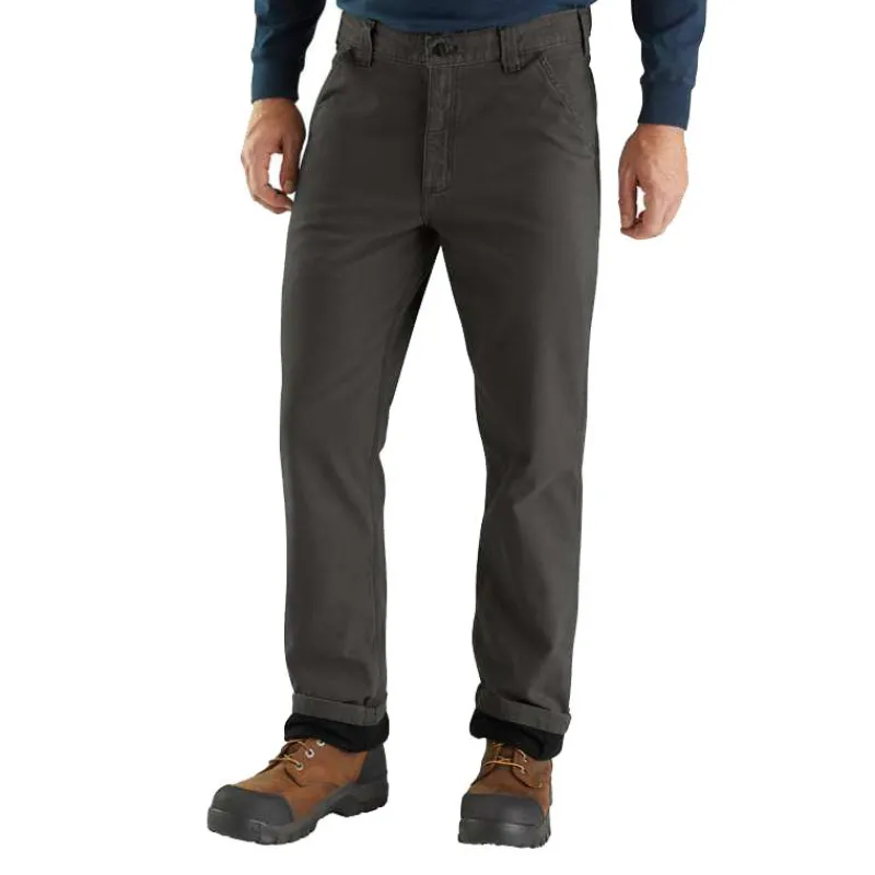 Carhartt Jeans*Men's Rugged Flex Flannel Lined Rigby Dungaree