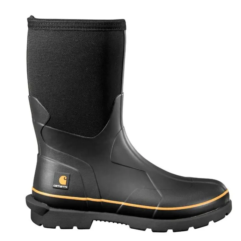Carhartt Rubber Boots | Rain Boots*Mudrunner Men's 10" Waterproof Rubber Boot Black