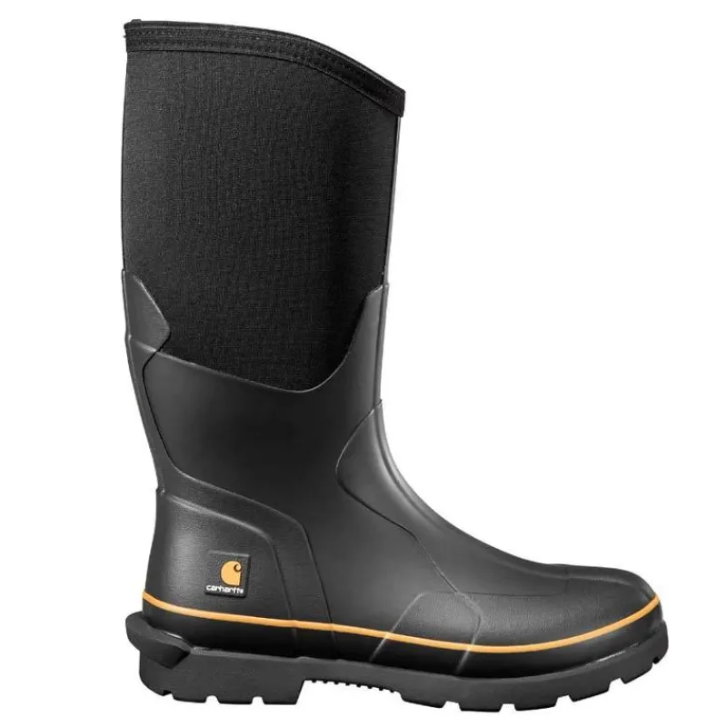 Carhartt Non-Steel Safety Toe | Rubber Boots*Mudrunner Men's 15" Waterproof Carbon Nano Toe Rubber Boot Black