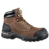 Carhartt Non-Slip Boots | Non-Steel Safety Toe*Rugged Flex Men's 6" Waterproof Composite Toe Work Boot Dark Brown
