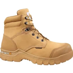 Carhartt Non-Slip Boots | Work Boots*Rugged Flex Men's 6" Waterproof Soft Toe Work Boot Wheat